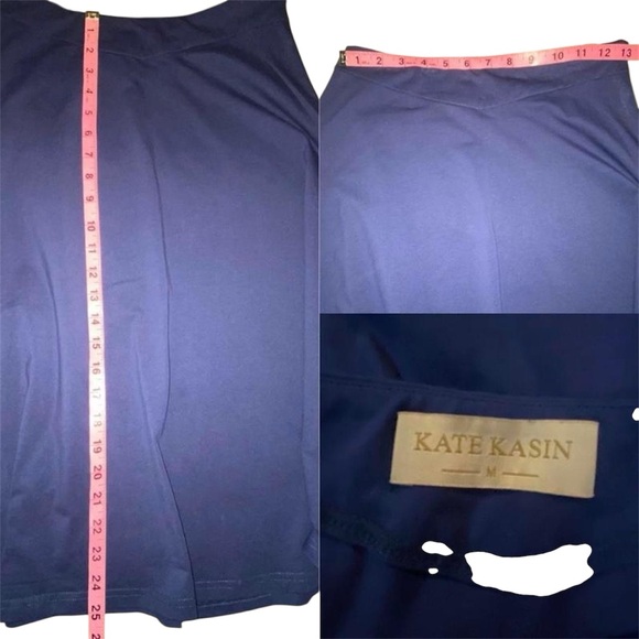 Kate Kasin Blue Skirt - Picture 3 of 3